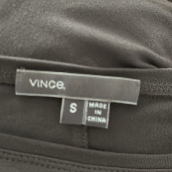 Vince Women’s Slate Long Sleeve Long Top - Picture 6 of 9